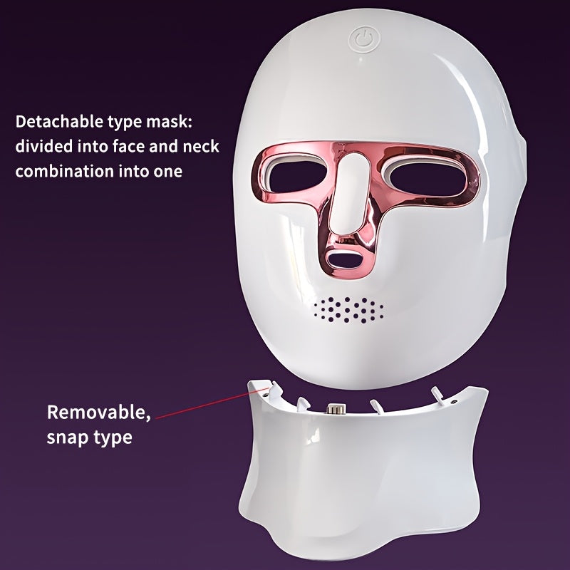LED Face Mask | 7 Ljuslägen