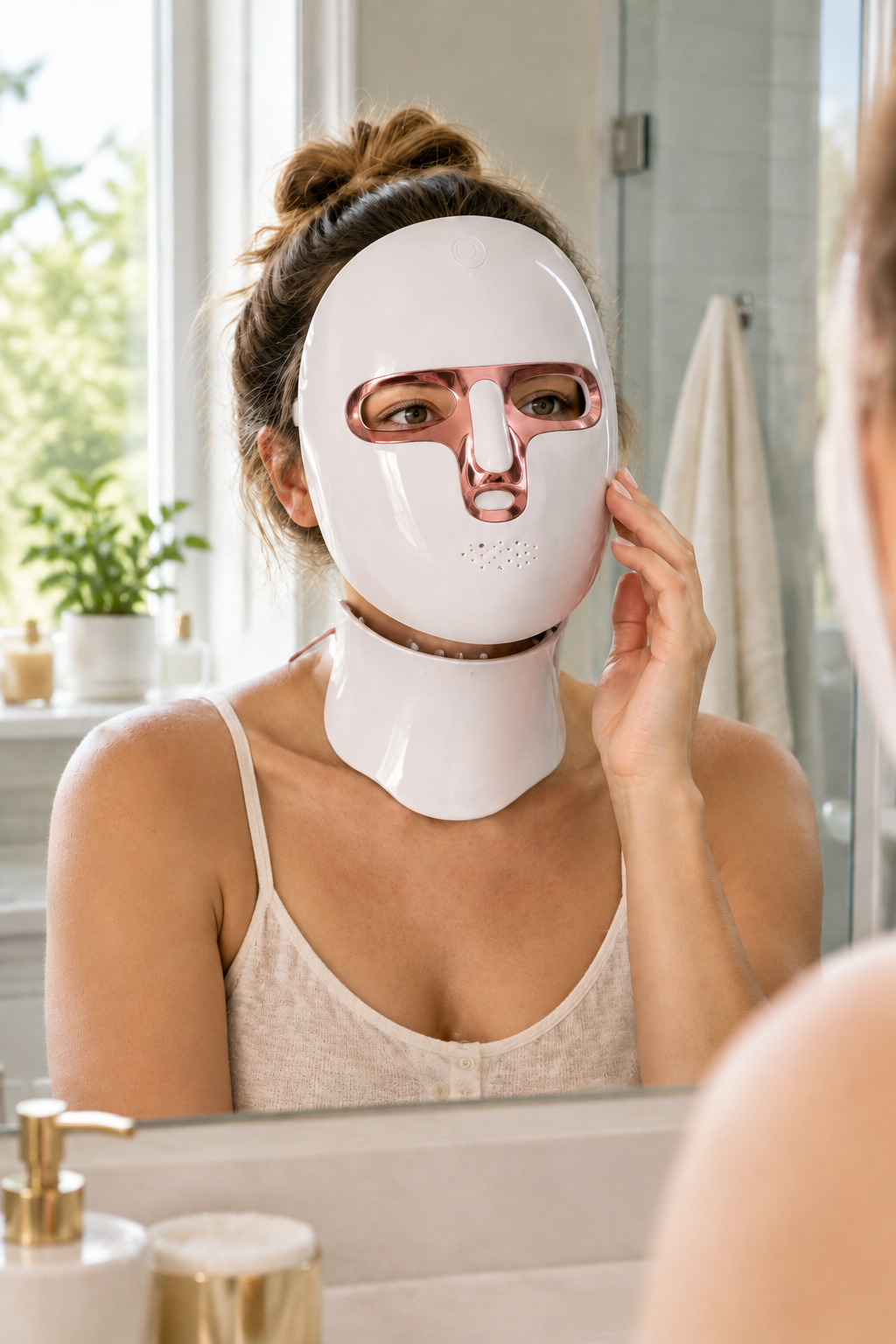 LED Face Mask | 7 Ljuslägen